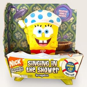 Vintage NIB SpongeBob Singing in the Shower Toy